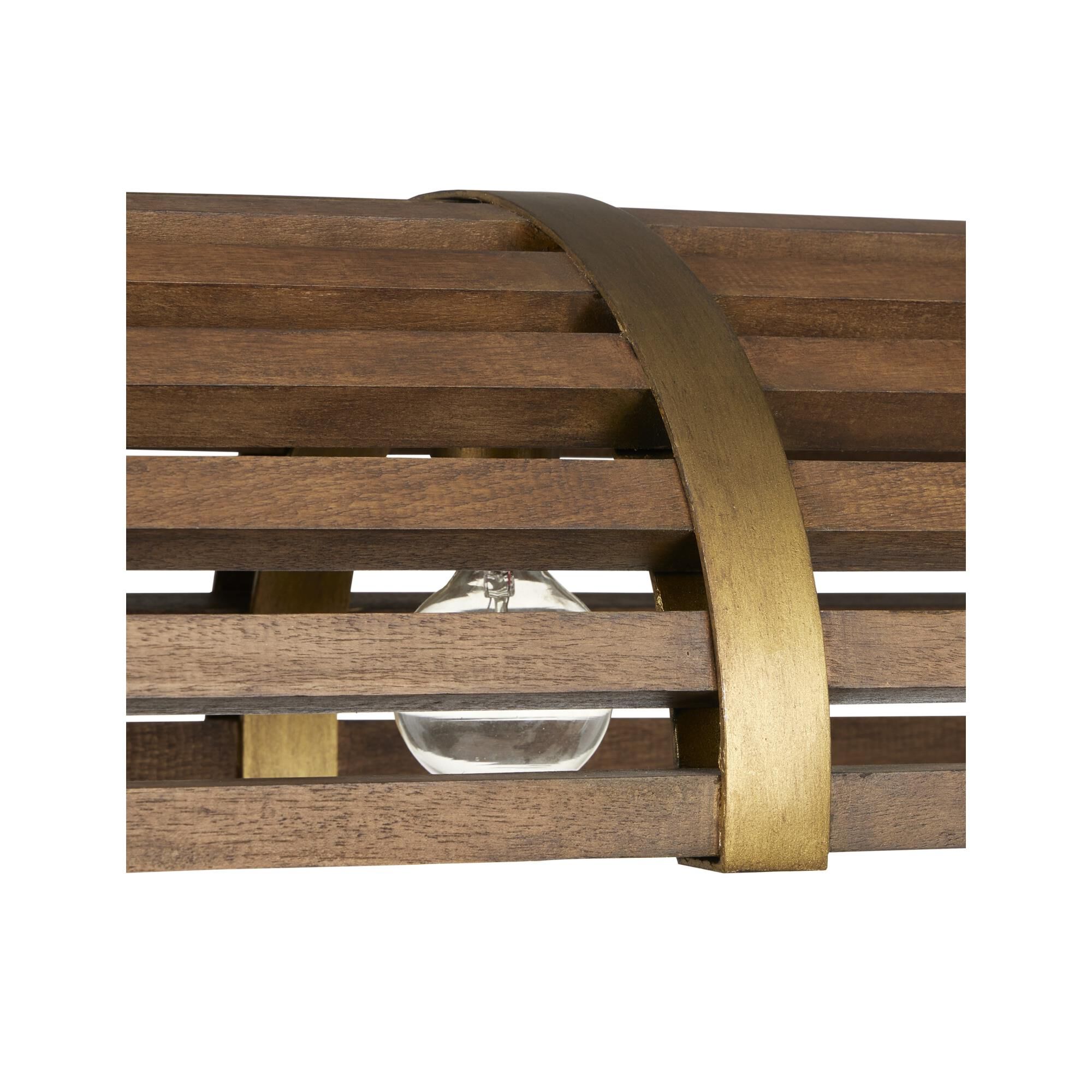 Shown in Chestnut/Brass finish