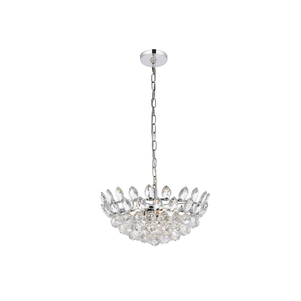 Emilia 18 Inch Large Pendant by Elegant Lighting