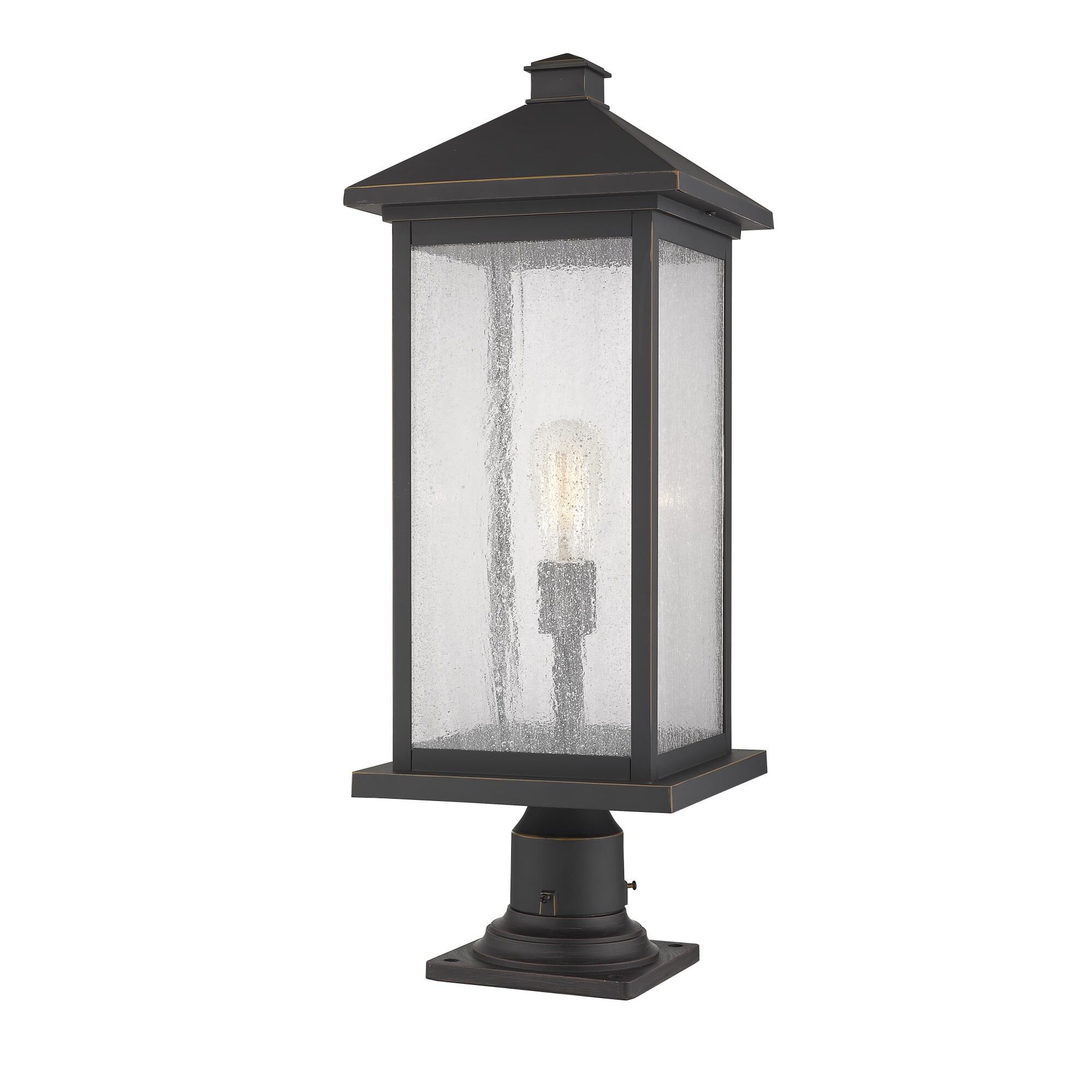 Z-Lite Portland 26 Inch Tall Outdoor Pier Lamp