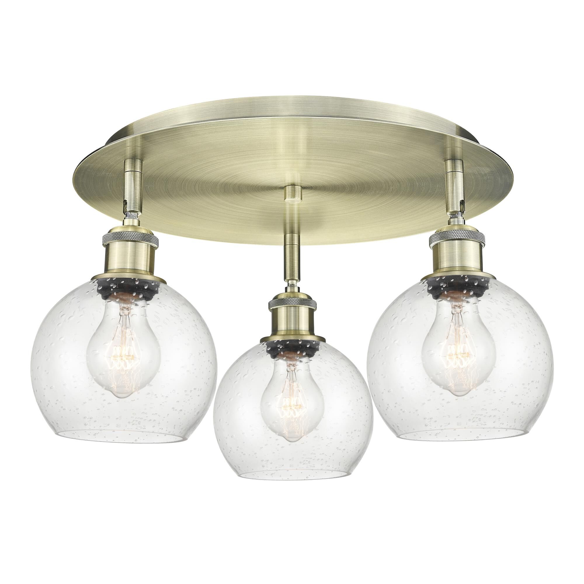Bruno Marashlian Athens 18 Inch Flush Mount by Innovations Lighting