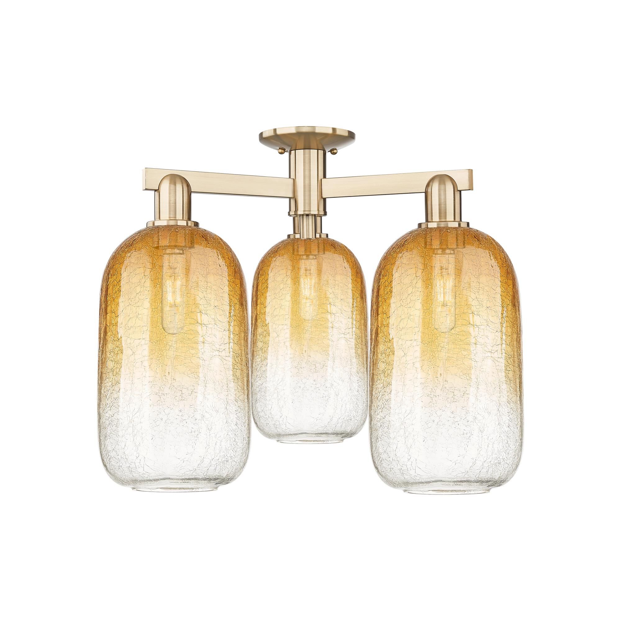 Bruno Marashlian Brookhaven Cloche 25 Inch Semi Flush Mount by Innovations Lighting