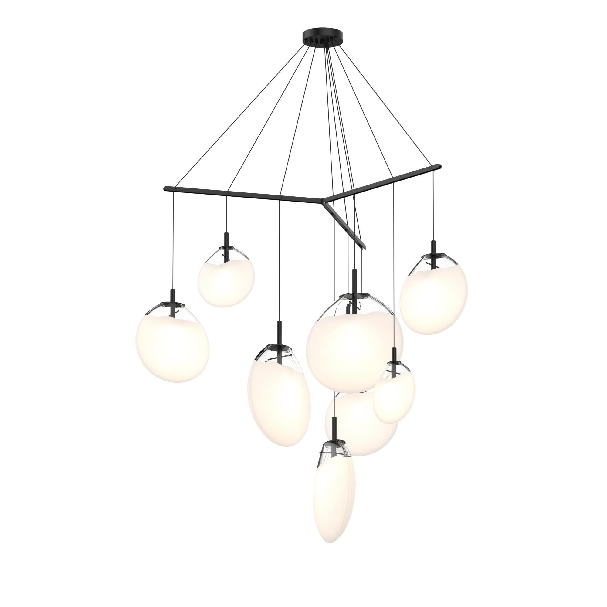 Cantina 57 Inch 9 Light LED Multi Light Pendant by SONNEMAN