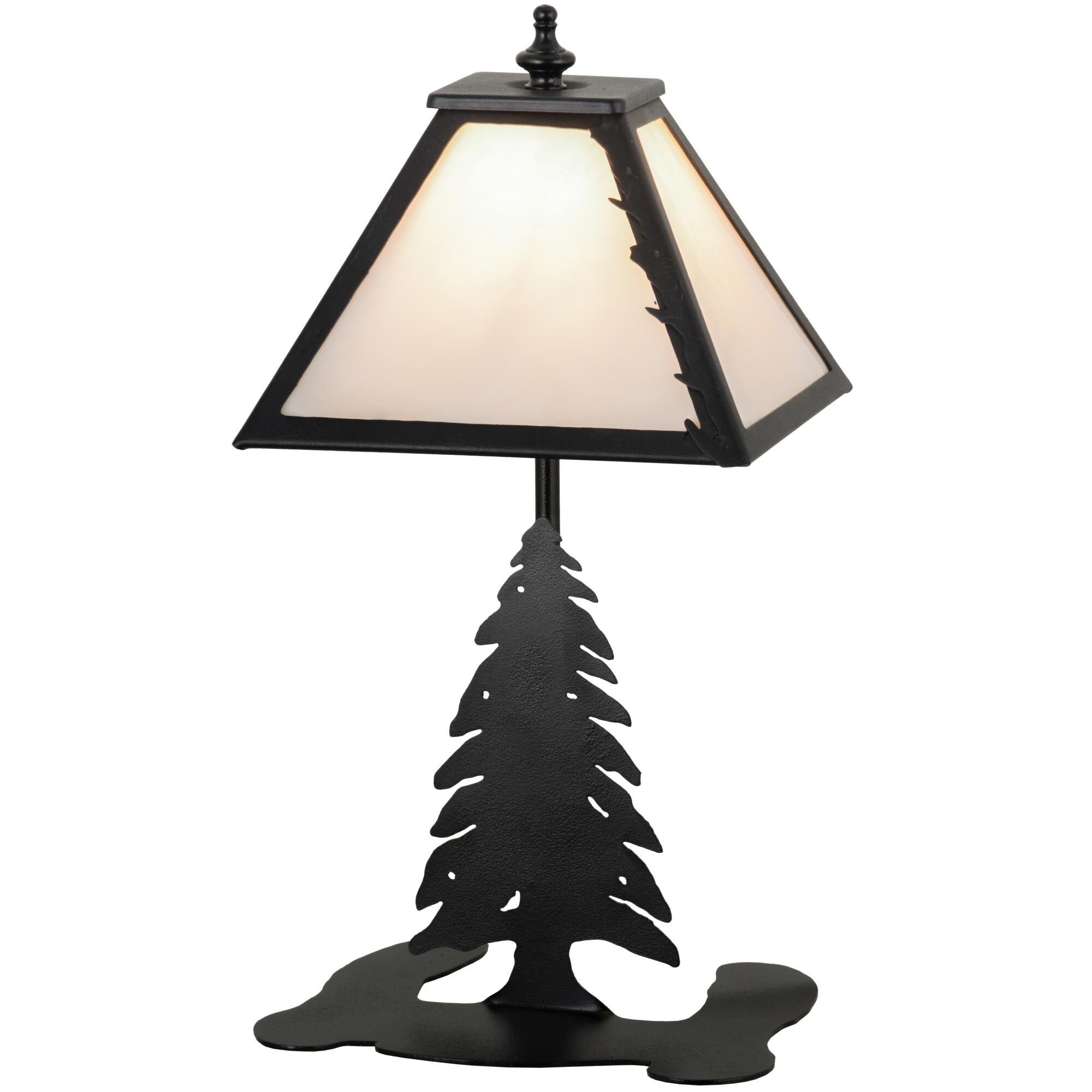 Leafs Edge 15 Inch Table Lamp by Meyda Lighting