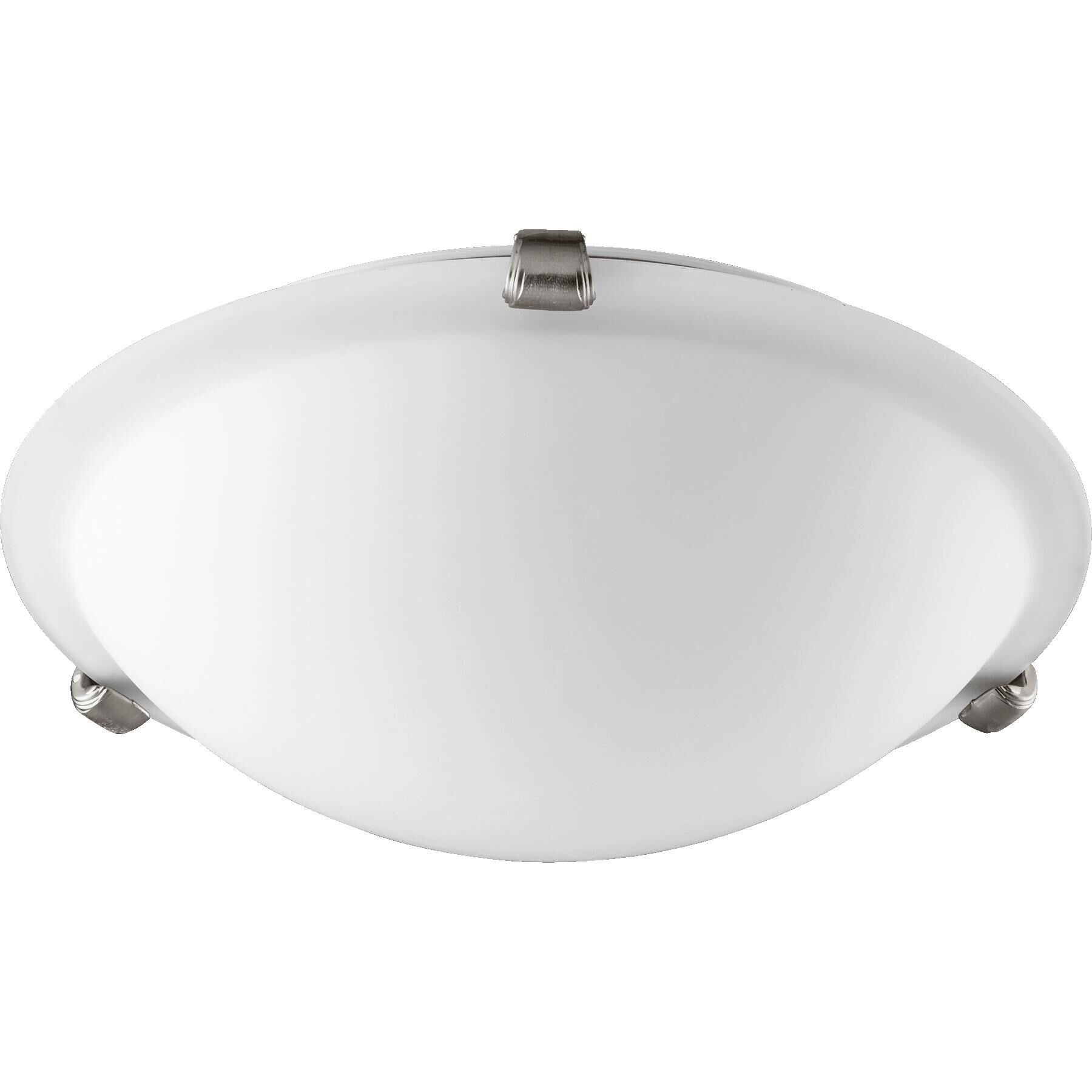 Shown in Satin Nickel finish and Satin Opal shade