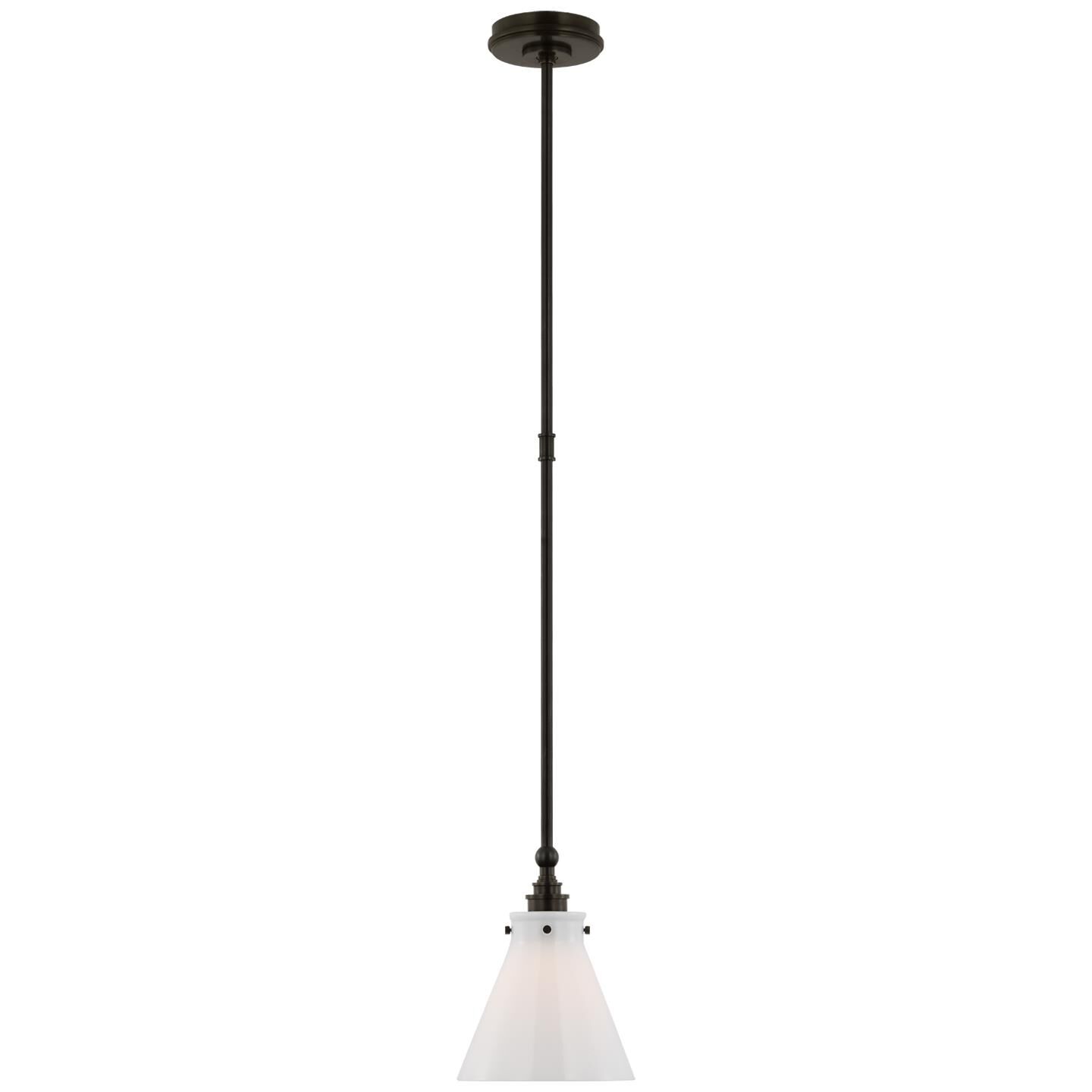 Visual Comfort Signature Collection Chapman and Myers Parkington 7 Inch LED Mini Pendant