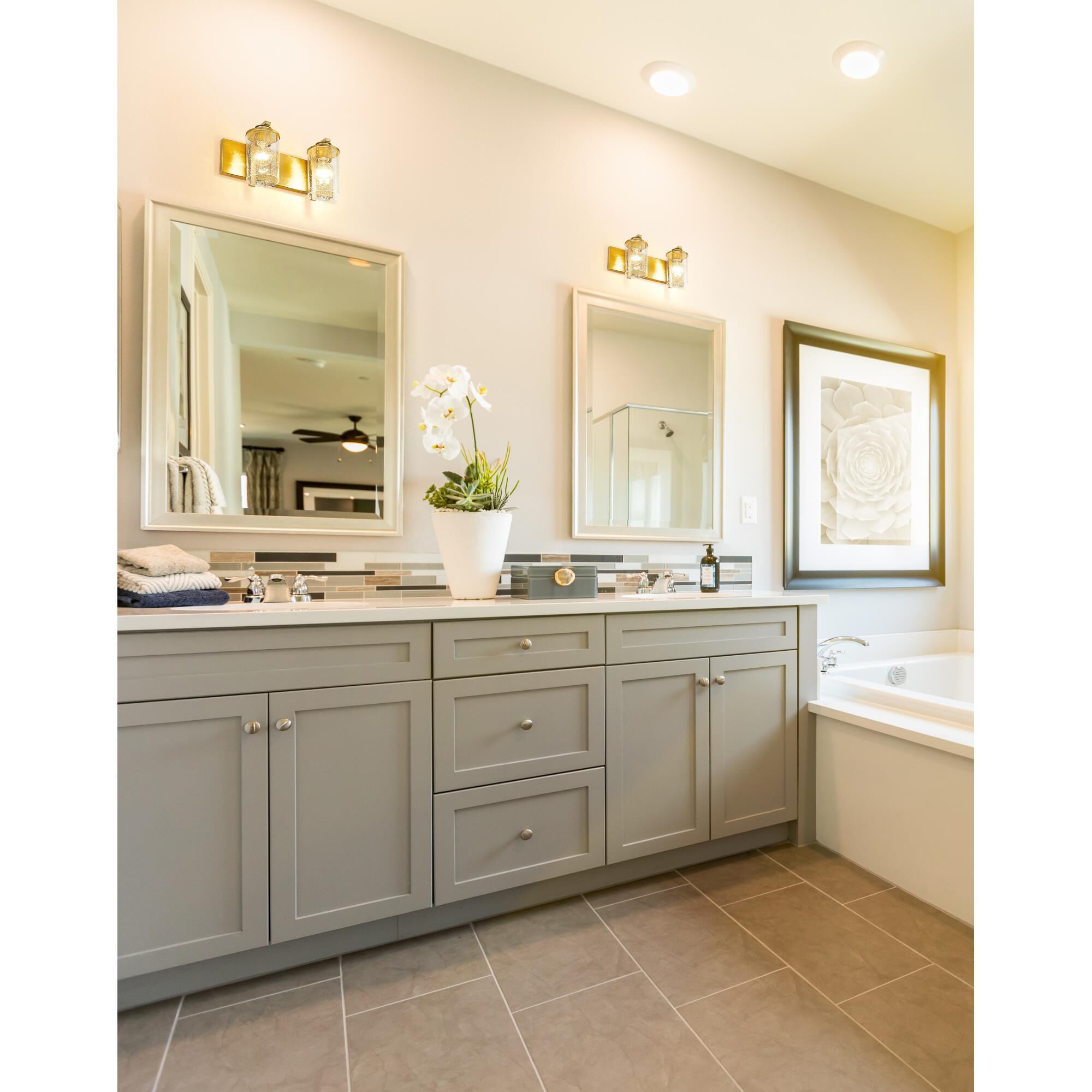 Beckett 16 Inch 2 Light Bath Vanity Light by Z-Lite