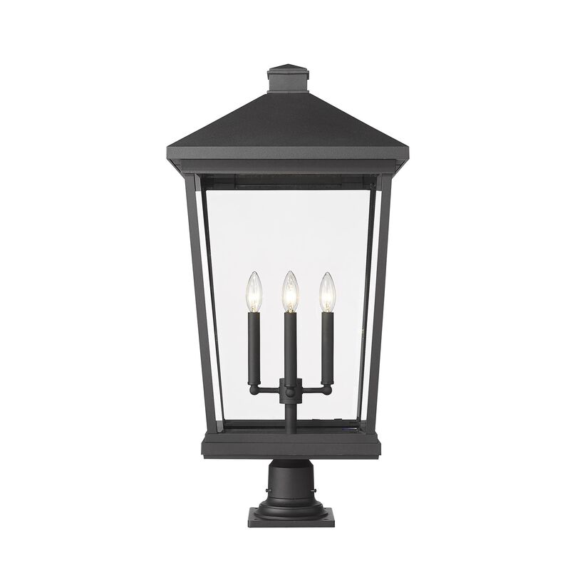 Beacon 33 Inch Outdoor Pier Lamp by Z-Lite