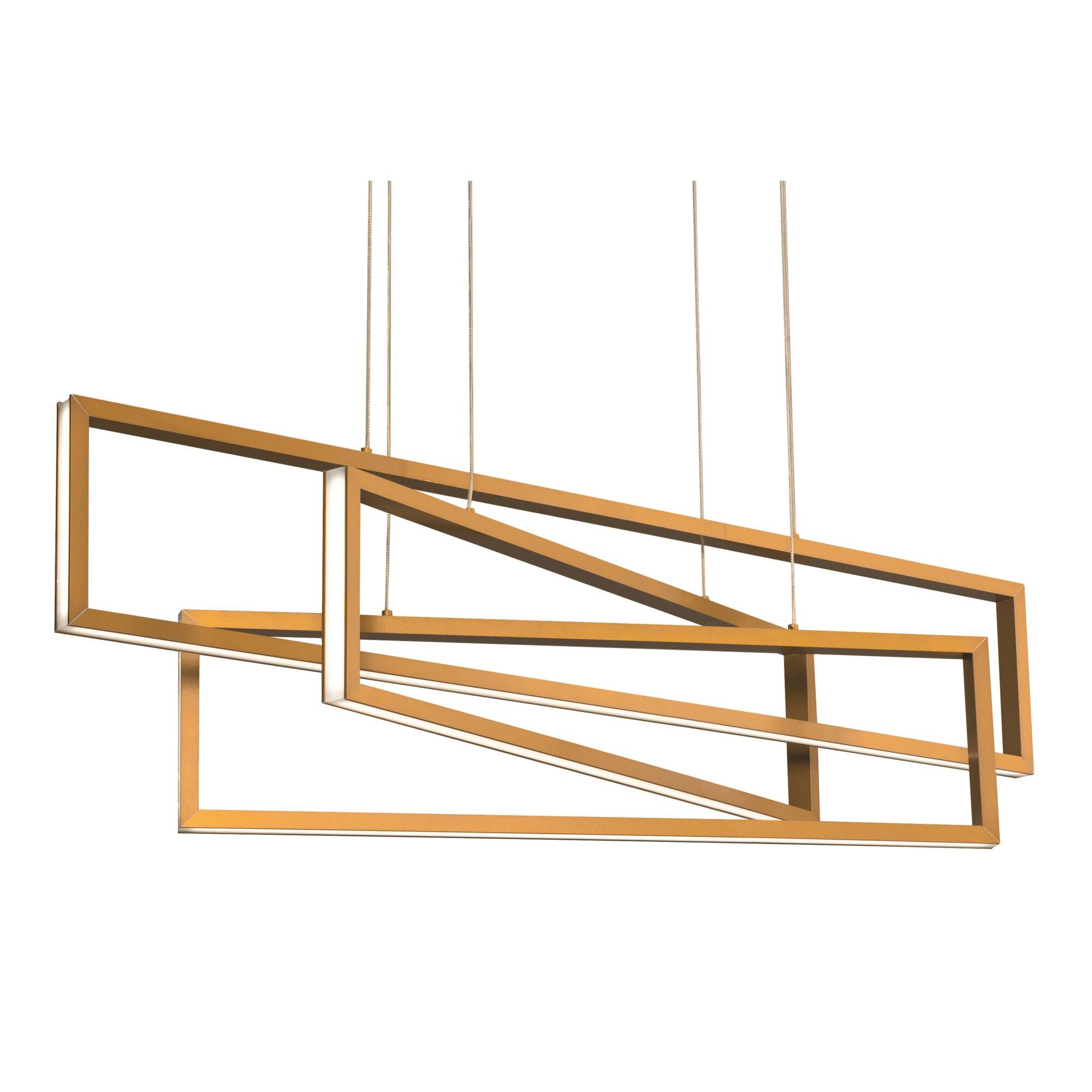 Cole 39 Inch 3 Light LED Linear Suspension Light by AFX Lighting