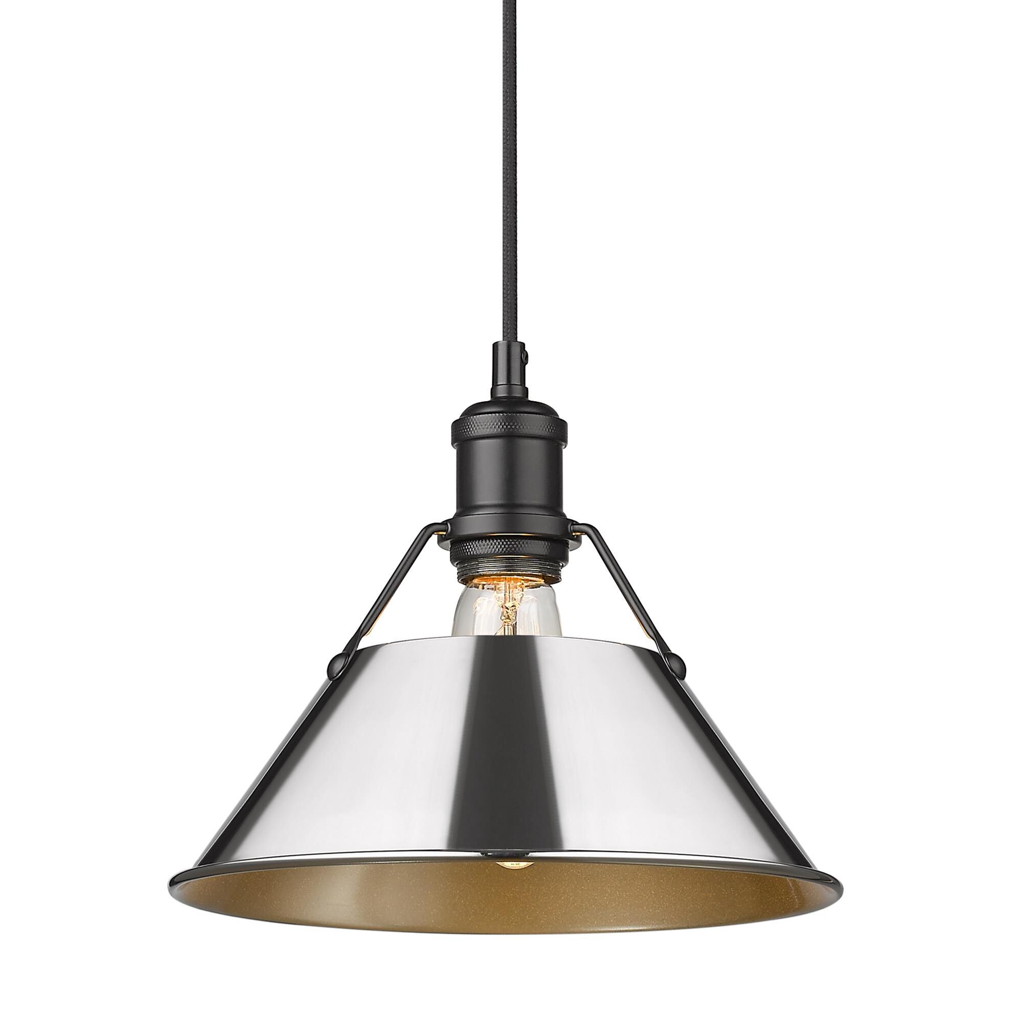Orwell 10 Inch Mini Pendant by Golden Lighting