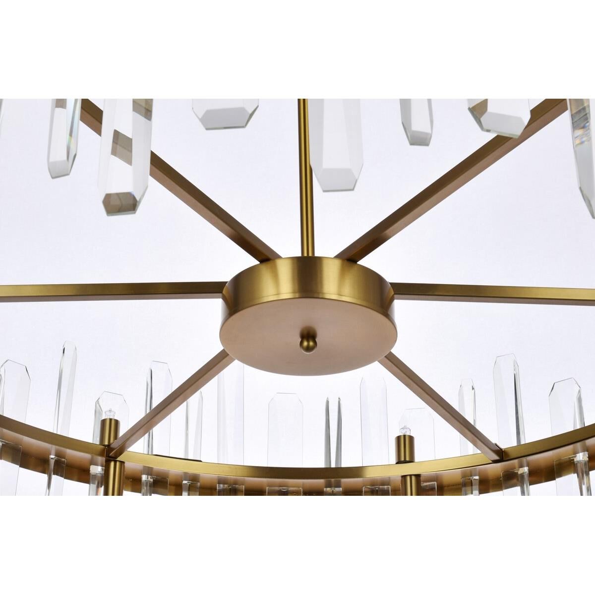 Serena 36 Inch 16 Light Chandelier by Elegant Lighting