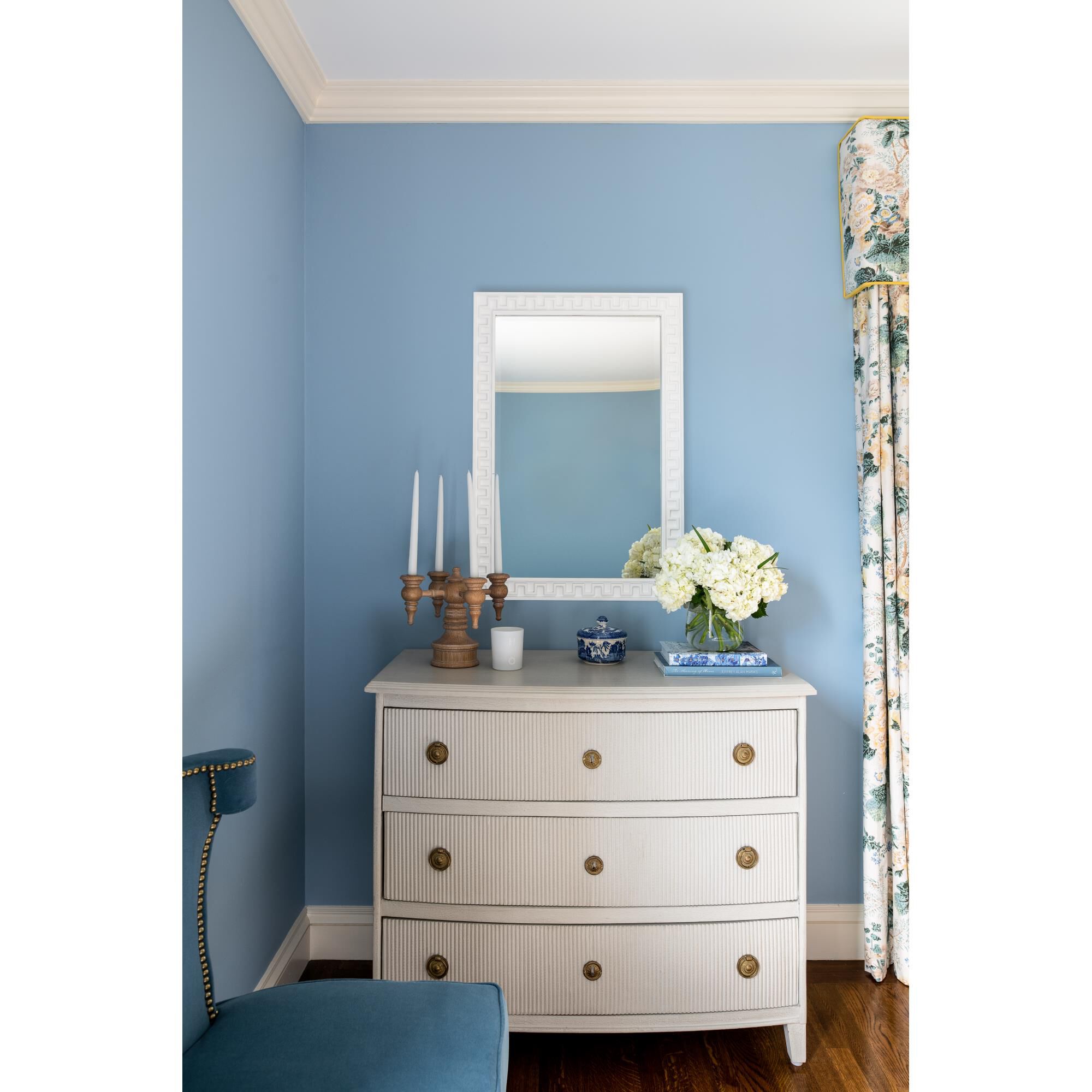 Shown in White finish