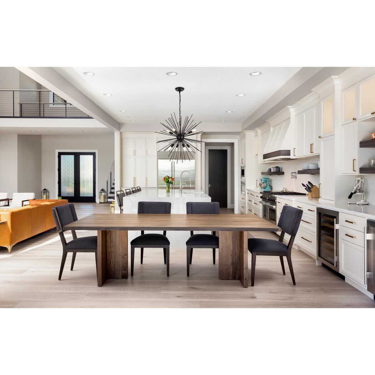 Timber 30 Inch Large Pendant by Elegant Lighting