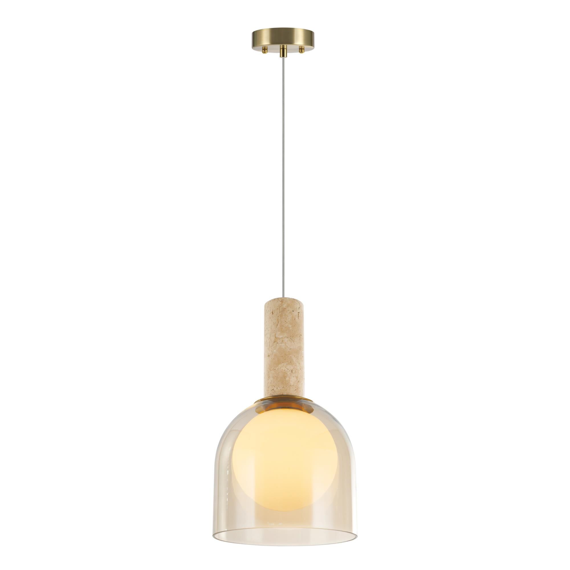 Shown in Brass finish