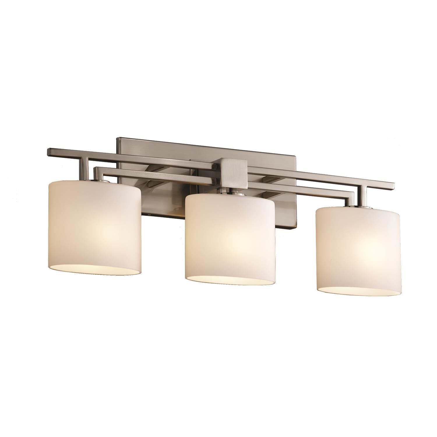 Fusion 26 Inch 3 Light Bath Vanity Light by Justice Design Group