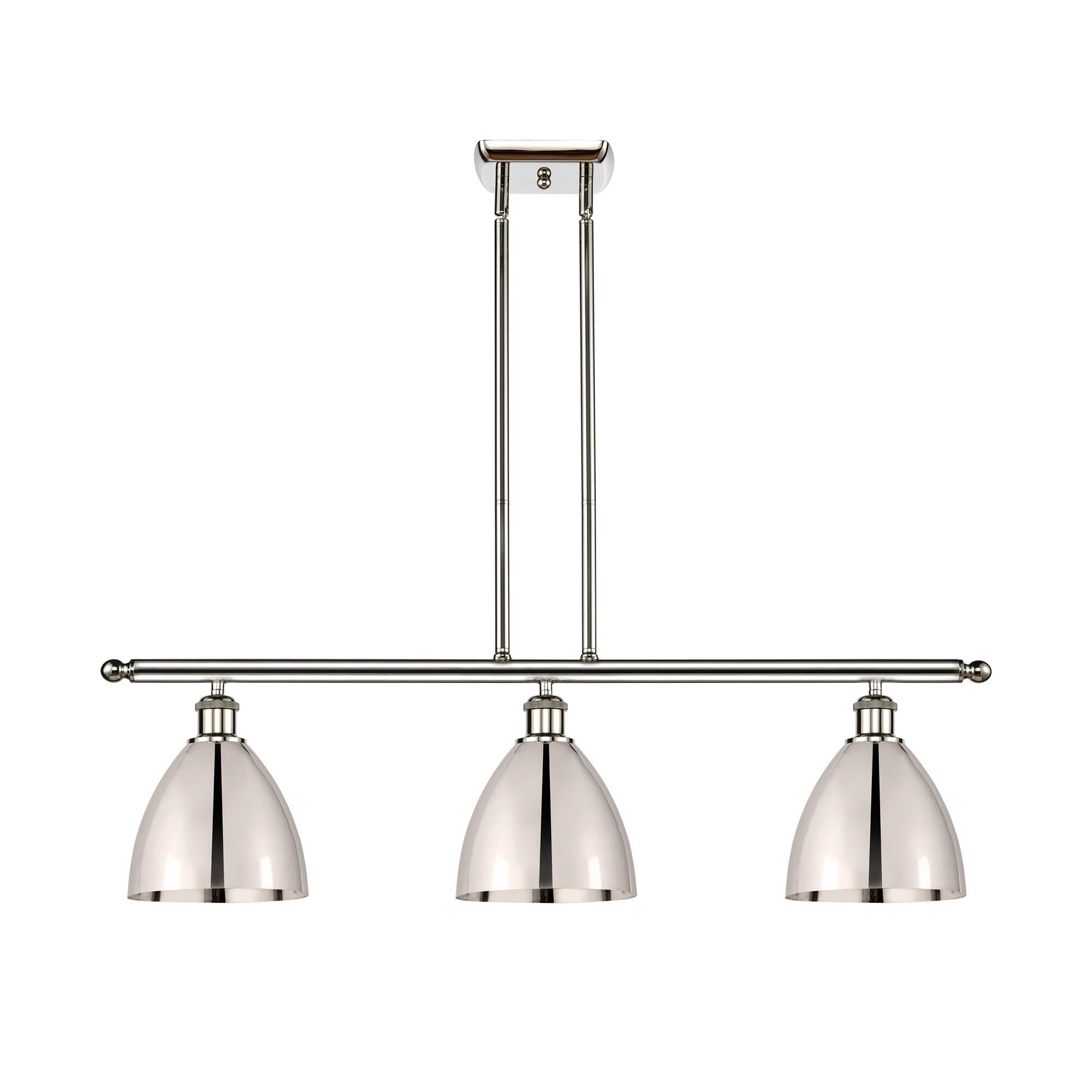 Bruno Marashlian Ballston Dome 36 Inch 3 Light Linear Suspension Light,