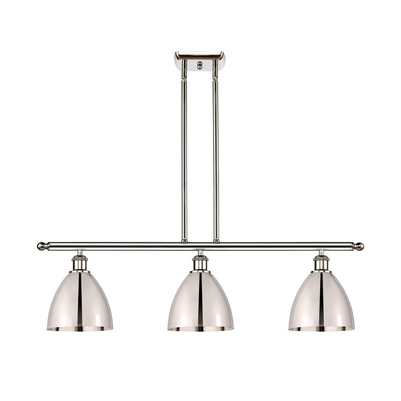 Bruno Marashlian Ballston Dome 36 Inch 3 Light Linear Suspension Light by Innovations Lighting