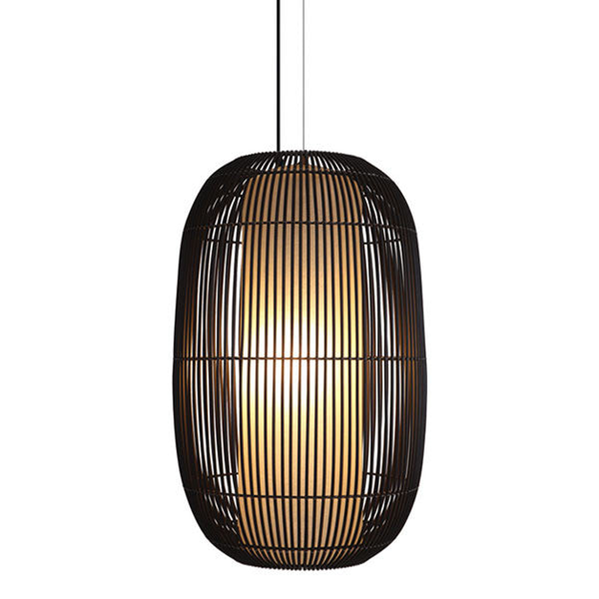 Geisha 15 Inch Lantern Pendant,