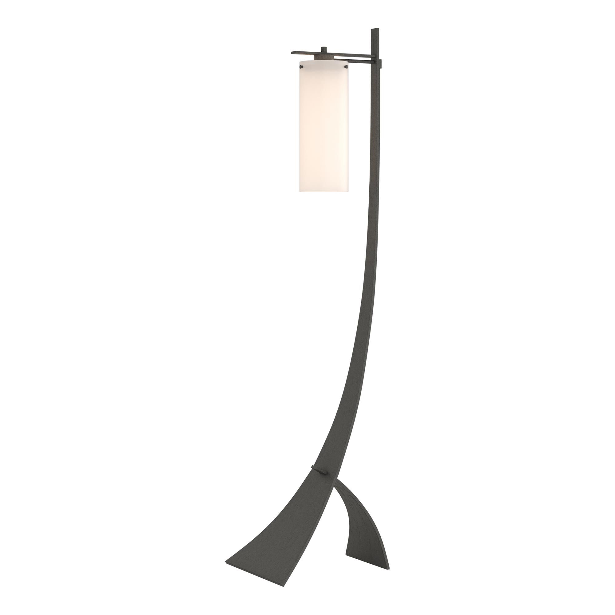 Shown in Natural Iron finish and Opal  glass