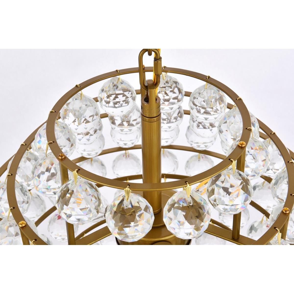 Savannah 16 Inch Large Pendant by Elegant Lighting