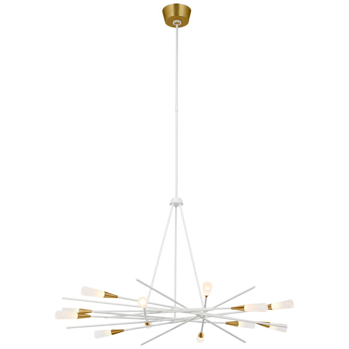Chapman and Meyers Stellar 40 Inch Chandelier by Visual Comfort Signature Collection