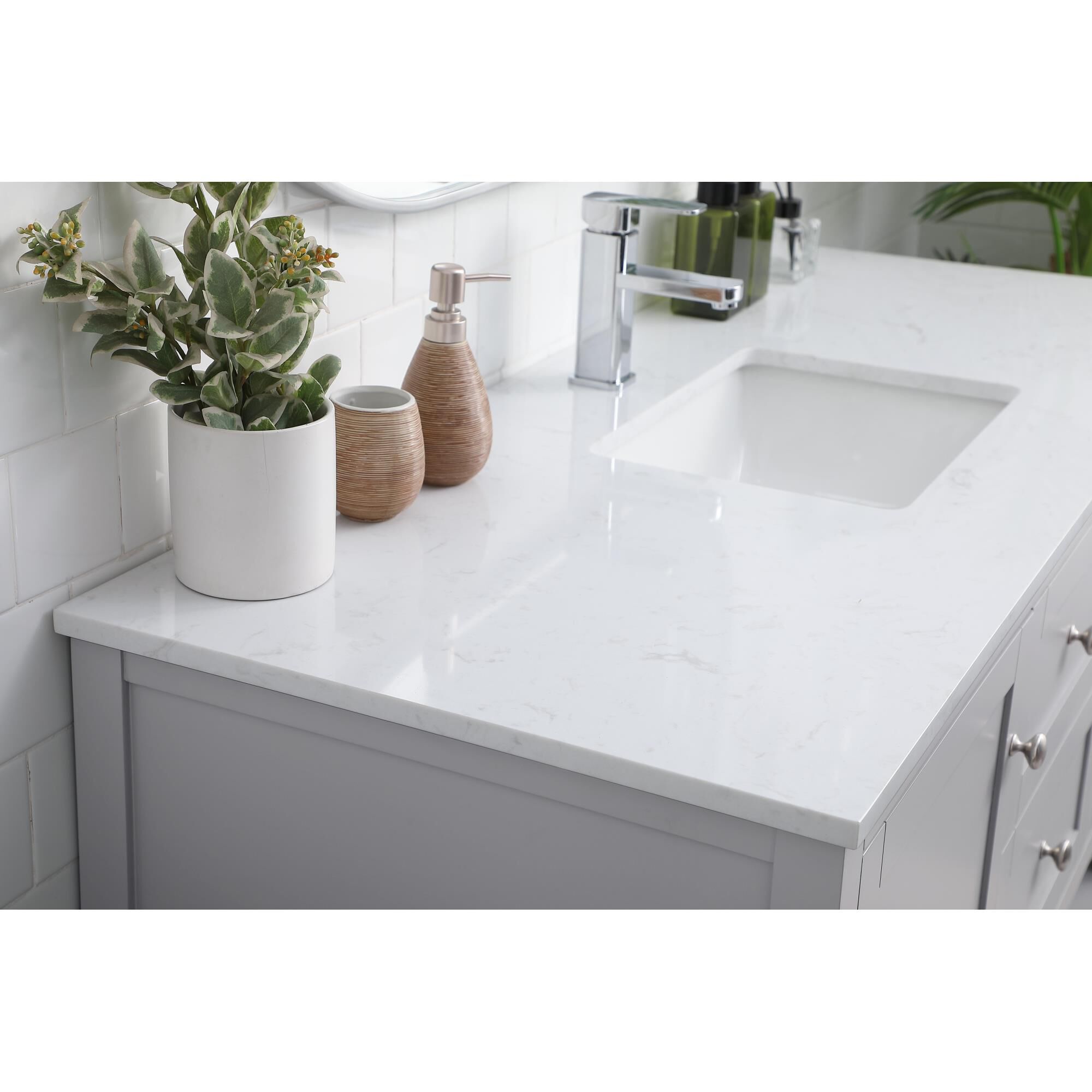 Heath 54 Inch Bath Vanity by Elegant Decor