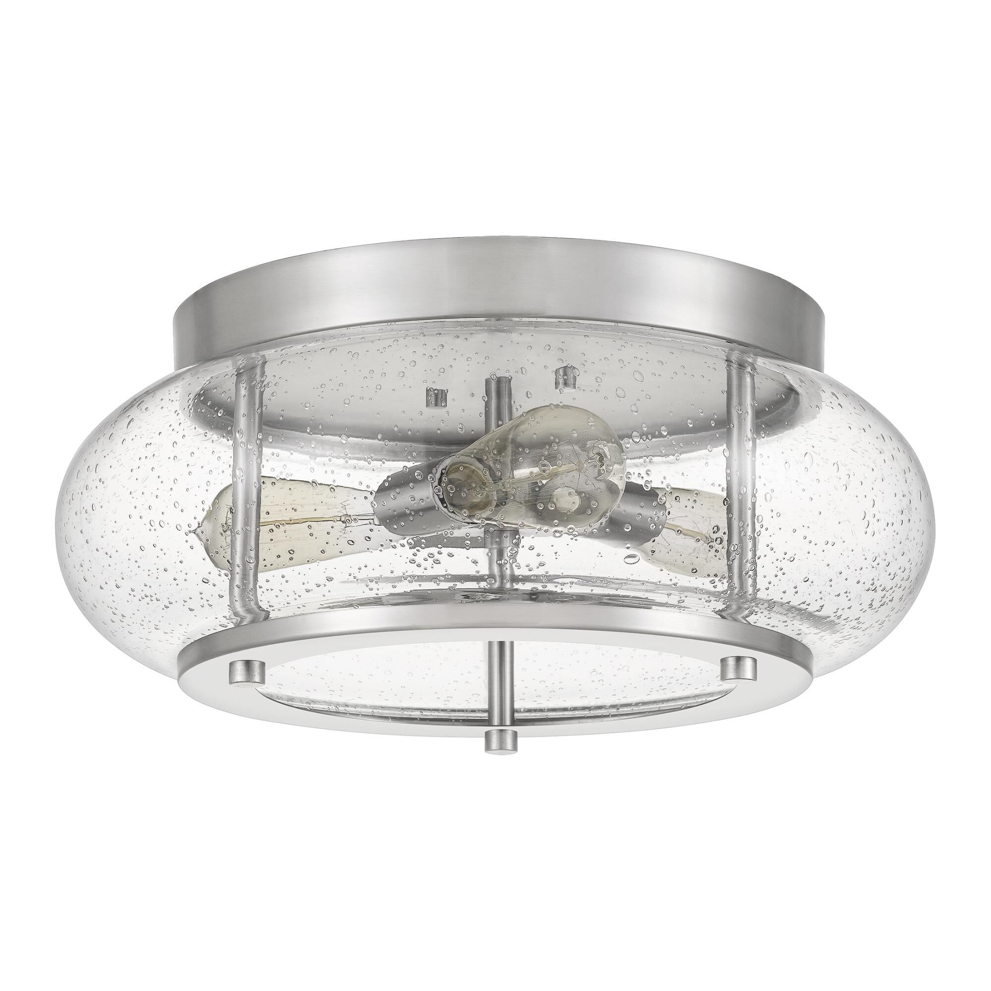 Trilogy 16 Inch 3 Light Flush Mount by Quoizel
