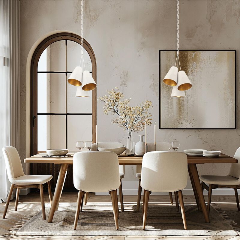 Alston 20 Inch 3 Light Multi Light Pendant by Crystorama