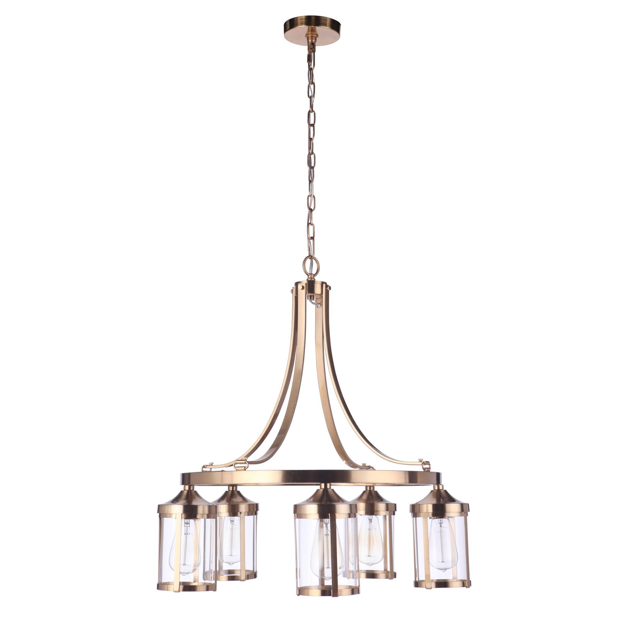 Elliot 26 Inch 5 Light Chandelier by Craftmade