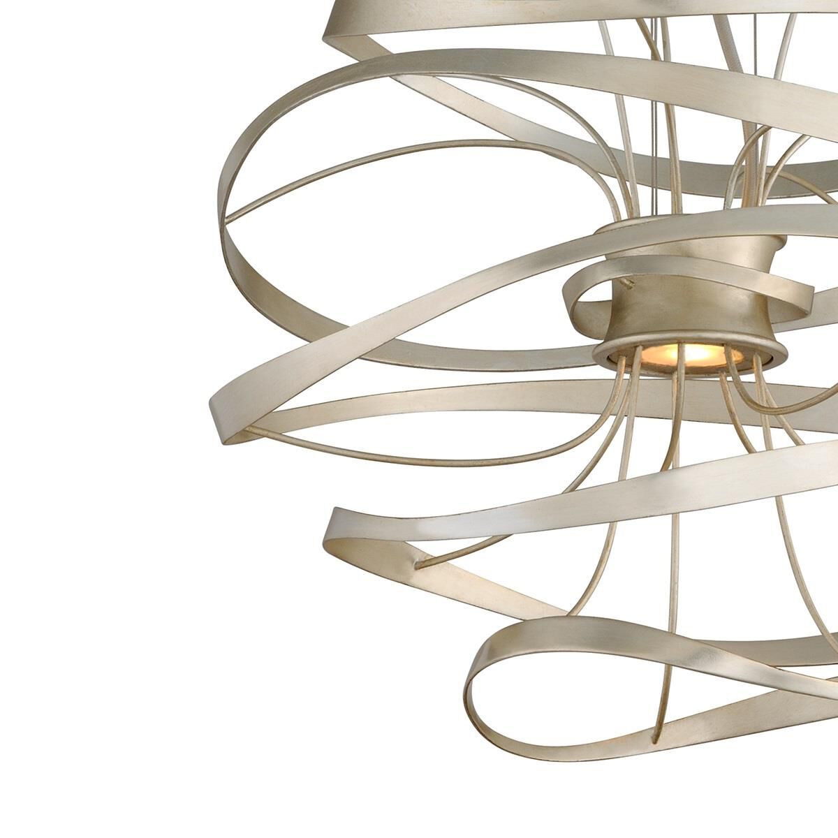 Shown in Silver Leaf With Polished Stainless Accents finish