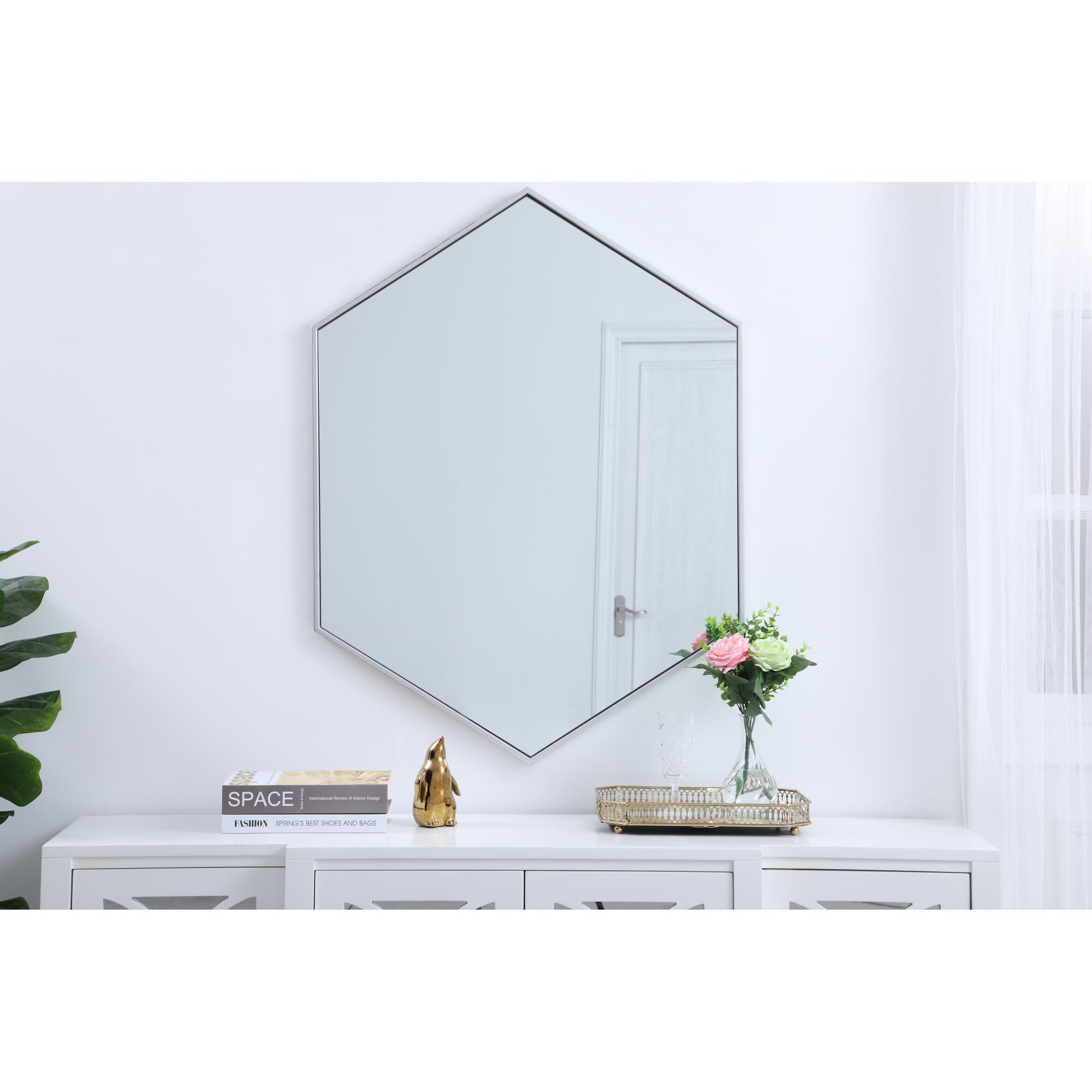 Shown in Silver finish