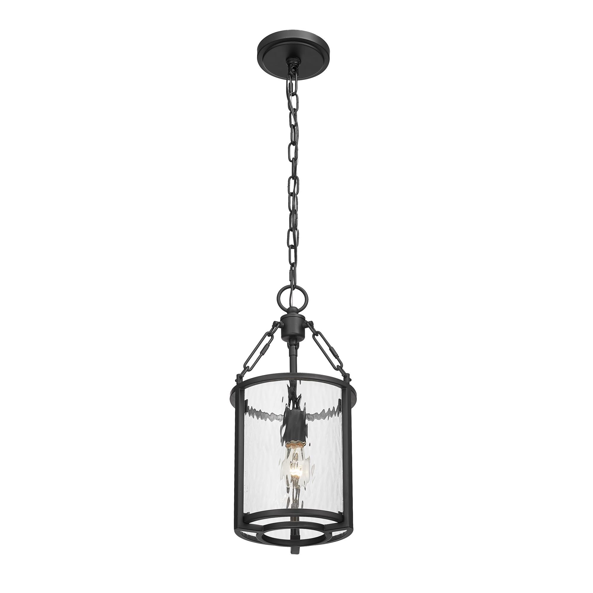 Shown in Matte Black finish and Clear Water glass