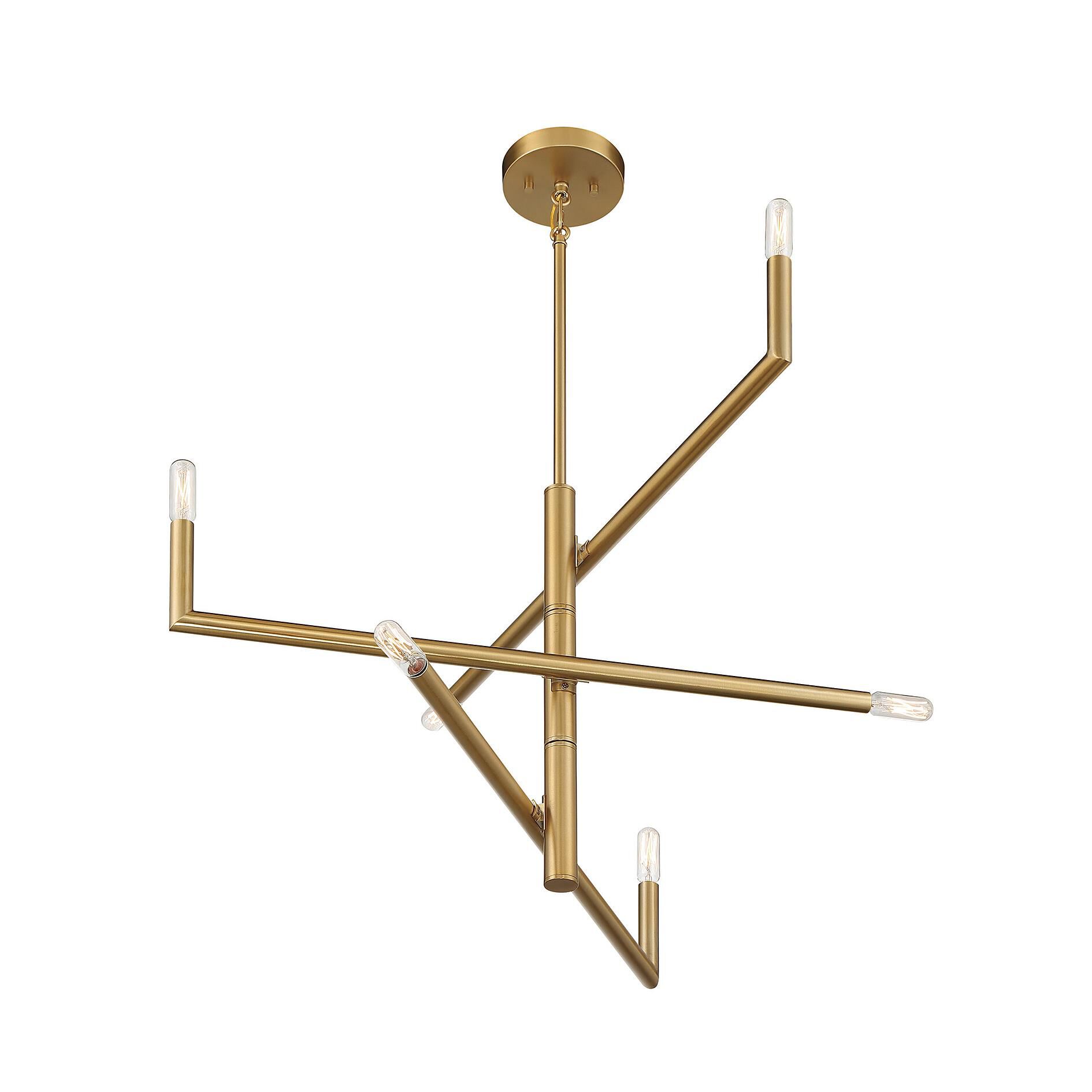 Shown in Warm Brass finish