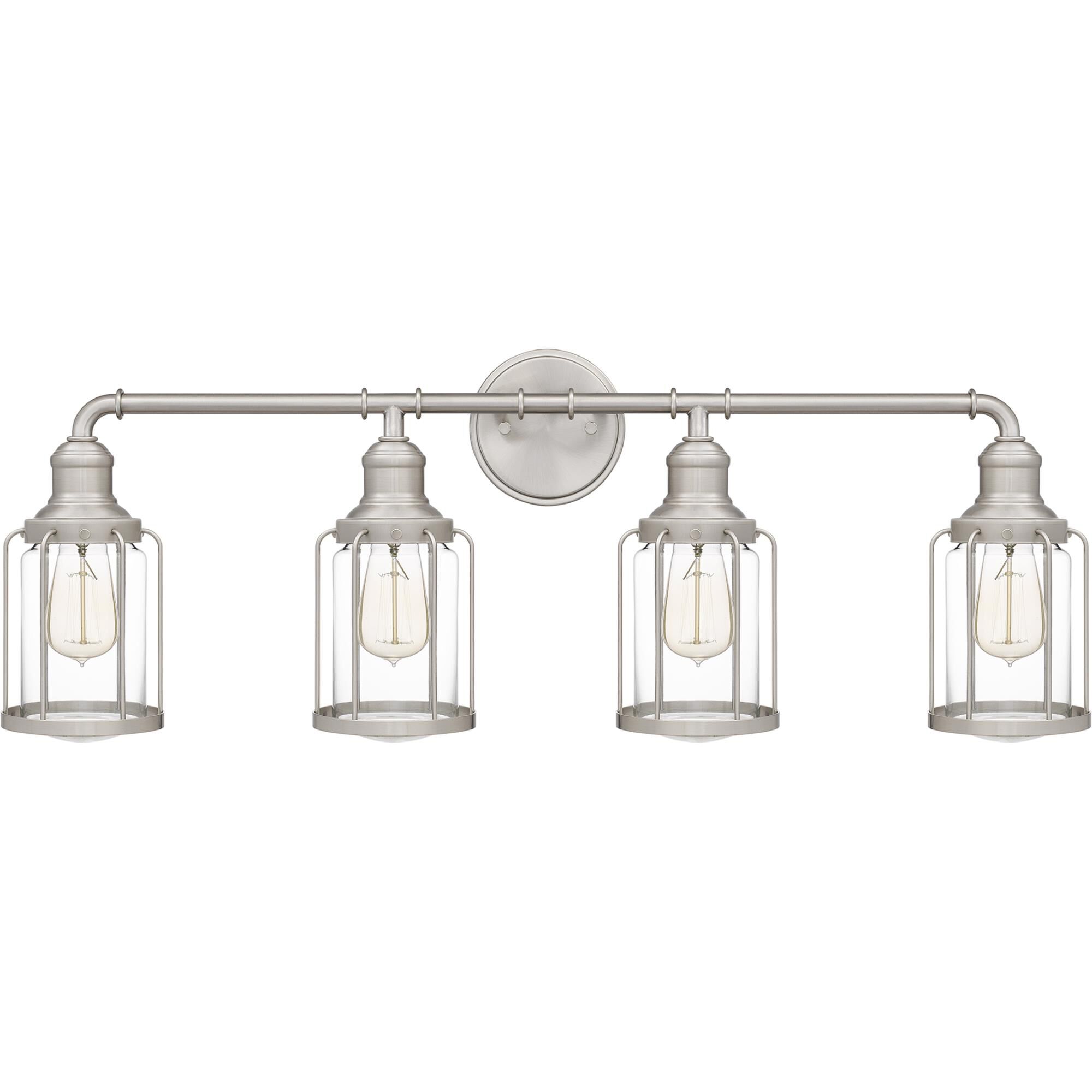Ludlow 33 Inch 4 Light Bath Vanity Light by Quoizel