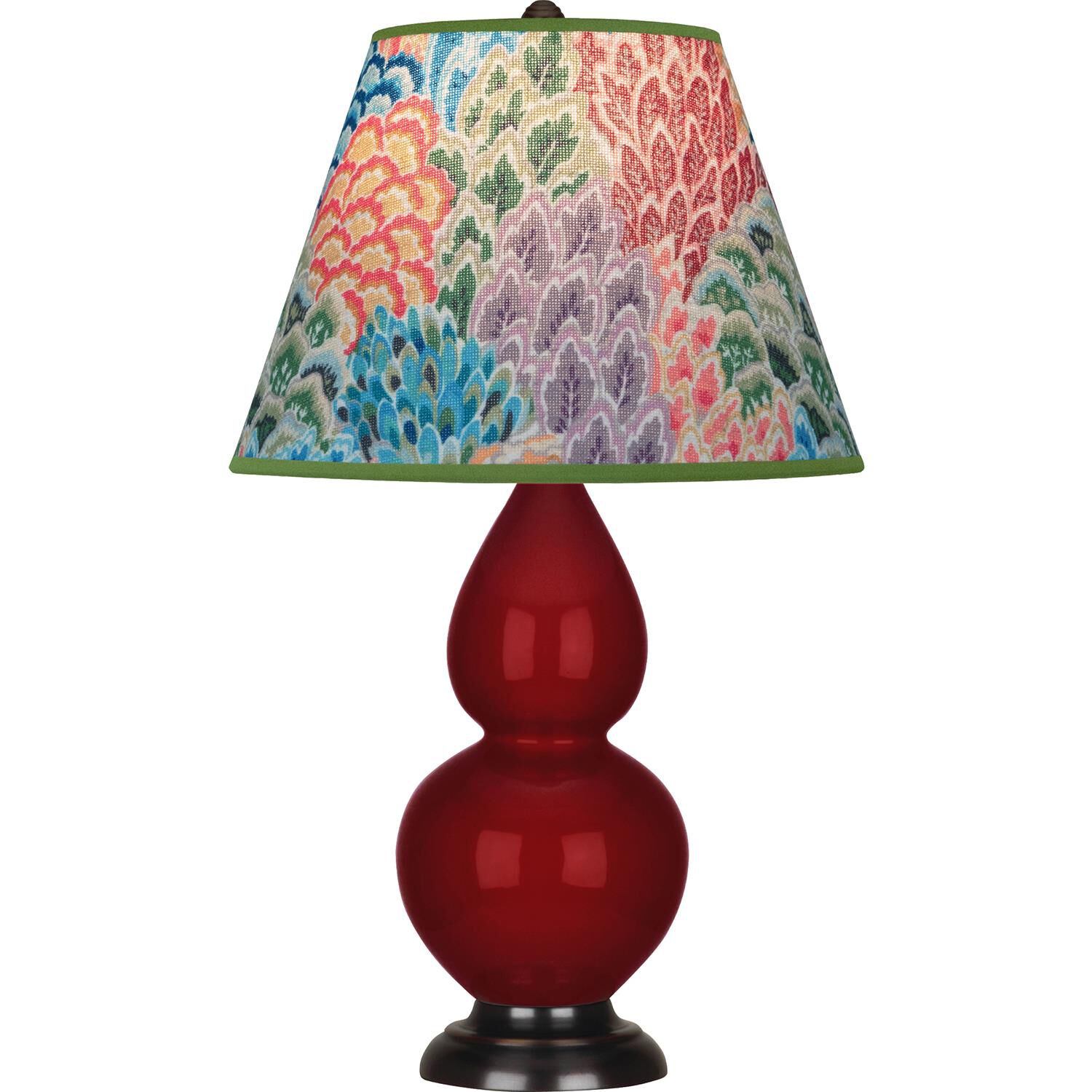 Small Double Gourd 23 Inch Table Lamp by Robert Abbey