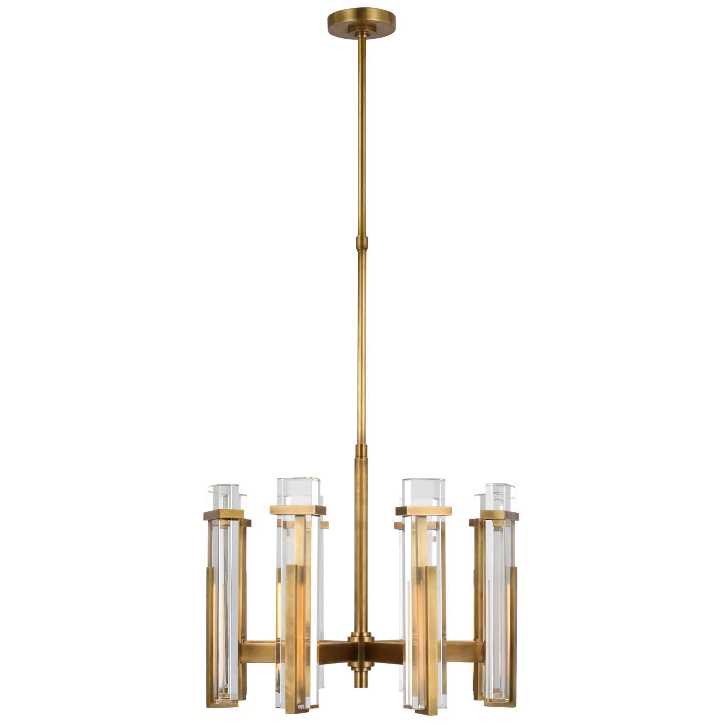 Visual Comfort Signature Collection Ian K. Fowler Malik 24 Inch LED Chandelier