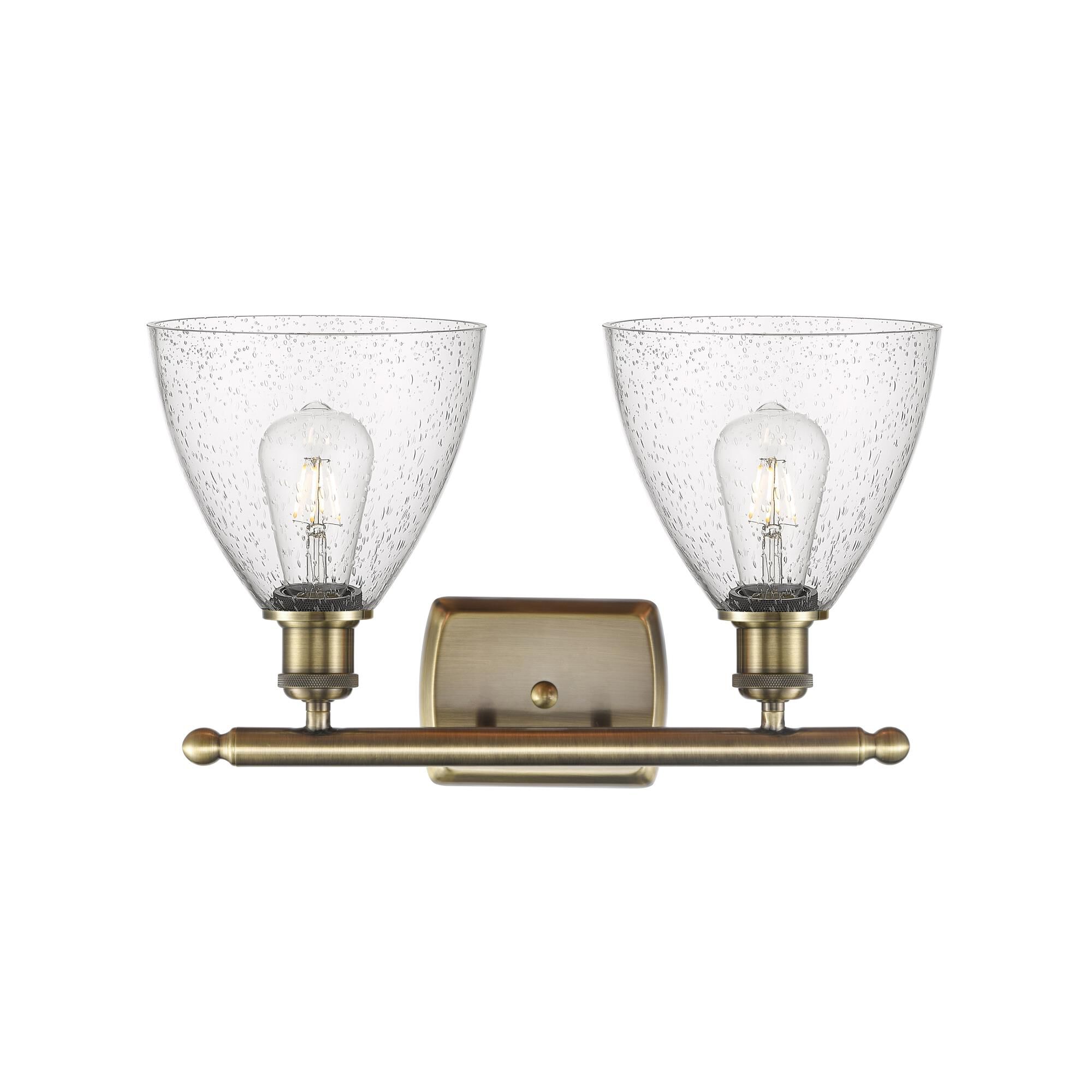 Bruno Marashlian Ballston Dome 18 Inch 2 Light Bath Vanity Light by Innovations Lighting