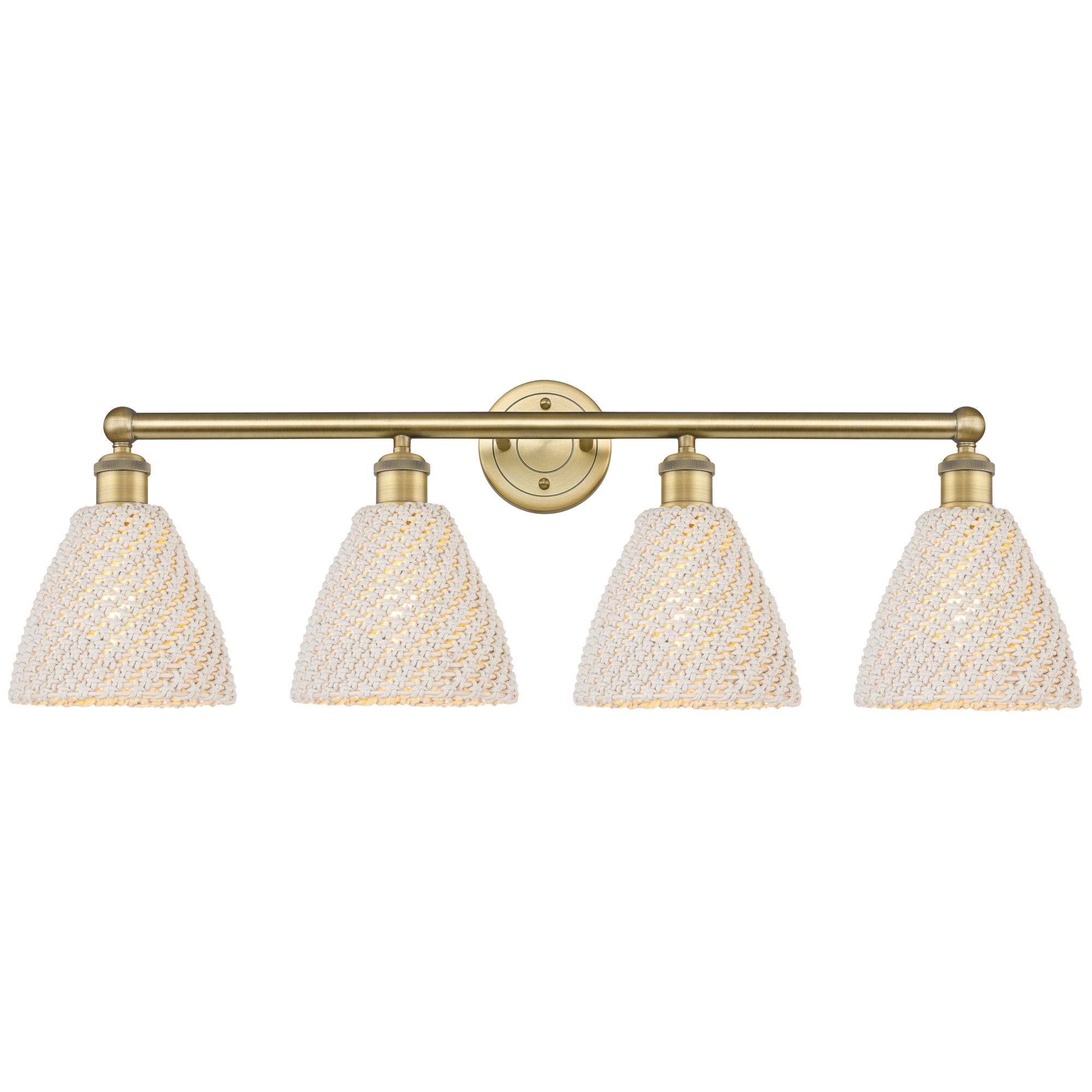 Bruno Marashlian Bristol Natural 35 Inch Bath Vanity Light by Innovations Lighting