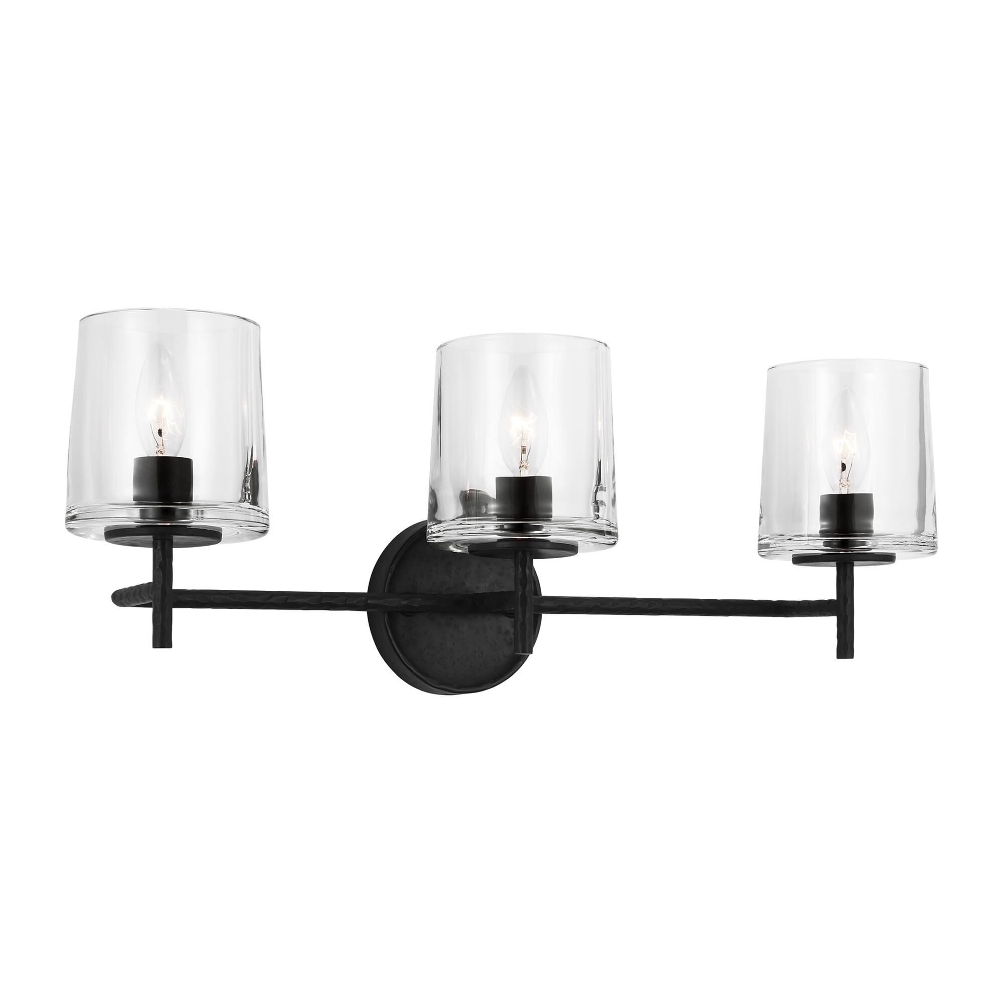Ellen DeGeneres Marietta 24 Inch 3 Light Bath Vanity Light,