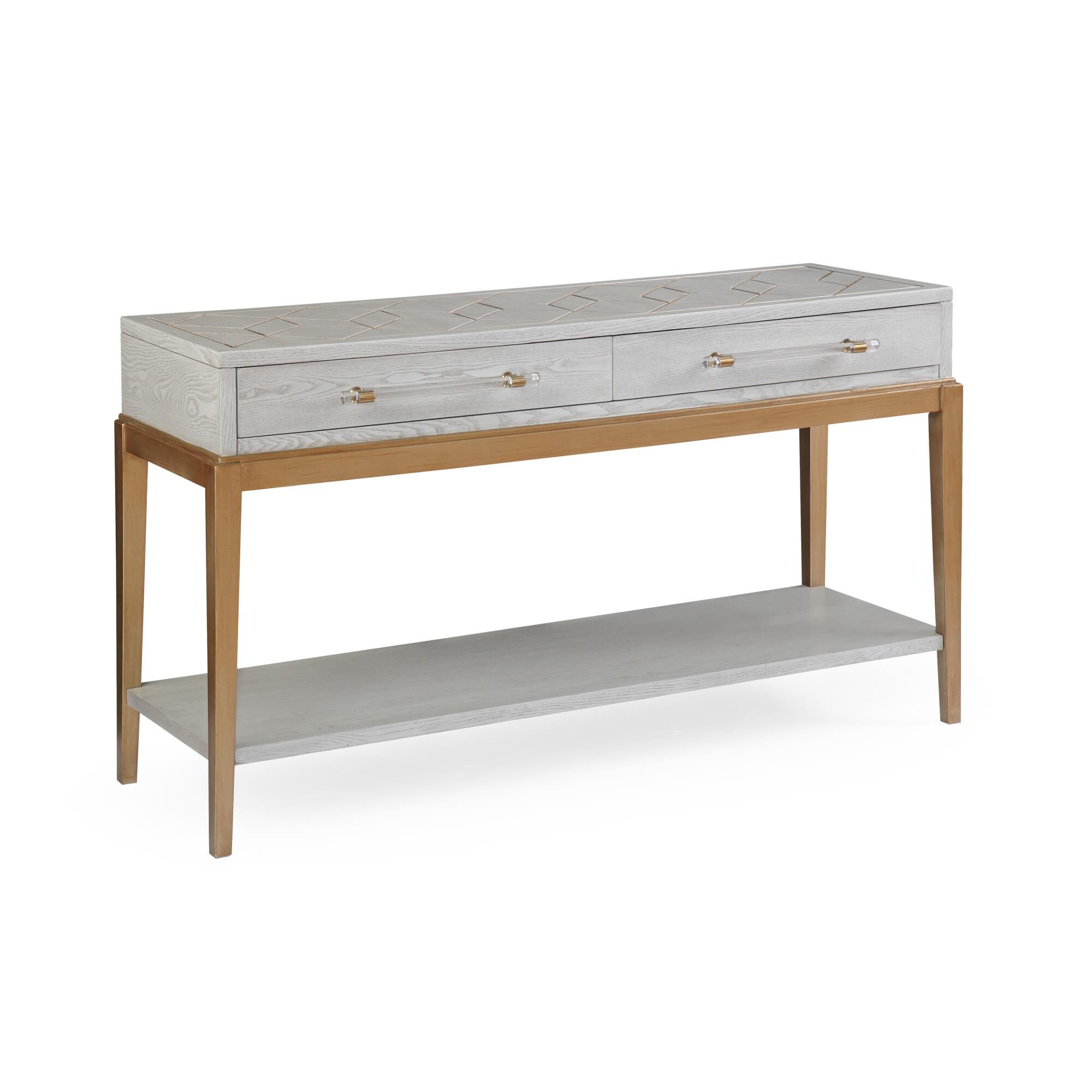 Perrine 55 Inch Console Table by Bassett Mirror Company