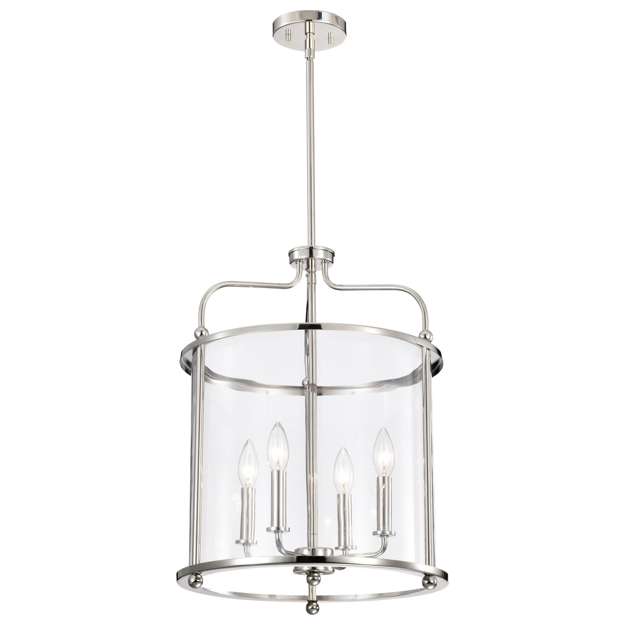 Yorktown 4 Light Cage Pendant by Nuvo Lighting