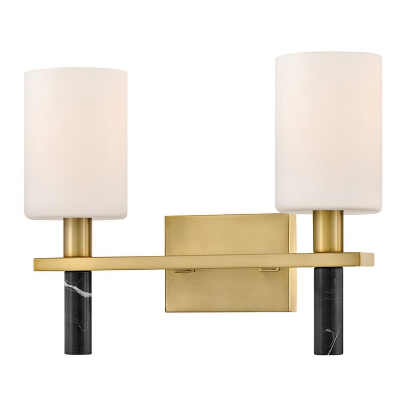 Turin 16 Inch 2 Light Bath Vanity Light by Hinkley