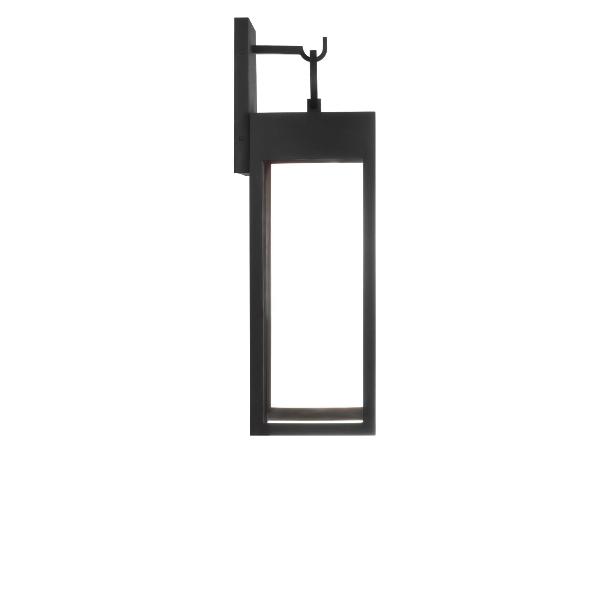 Shown in Textured Black finish and Clear and White Panels glass