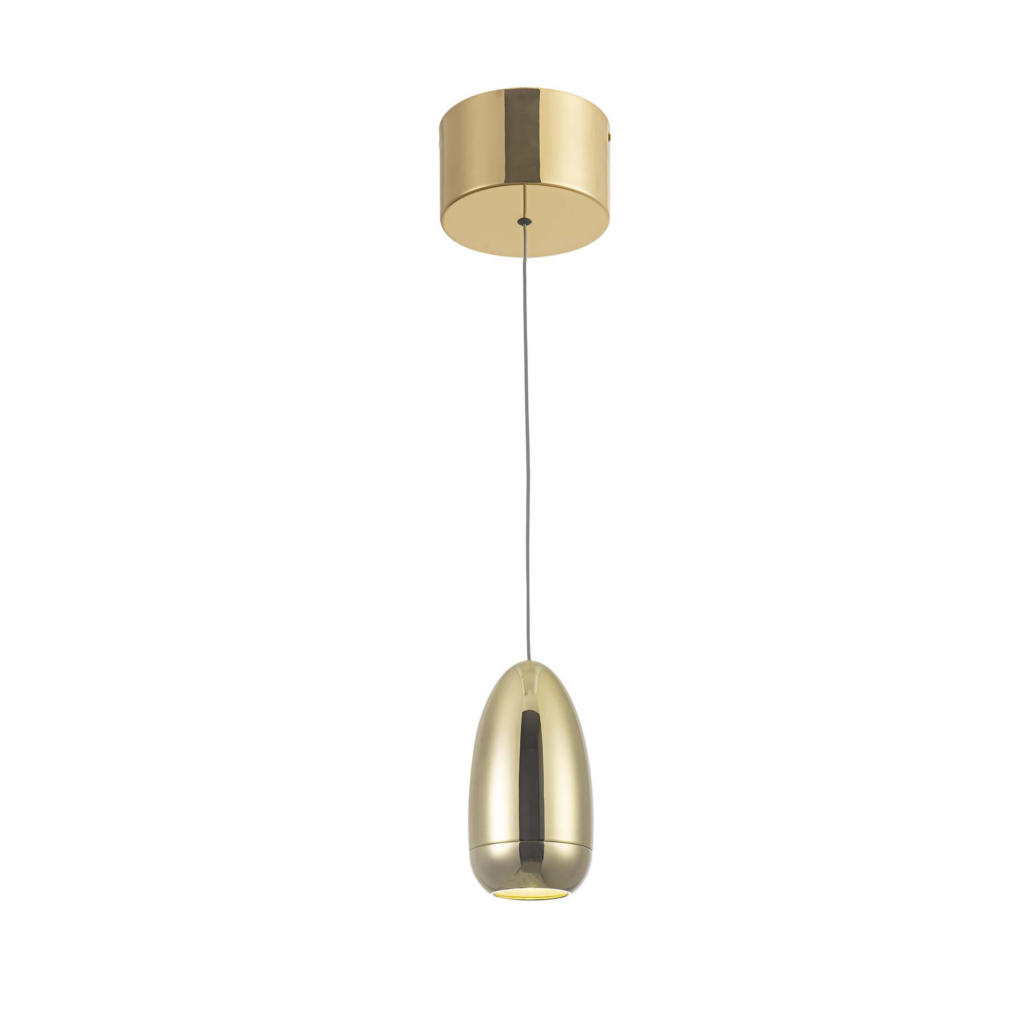 Shown in Gold finish and Aluminium shade