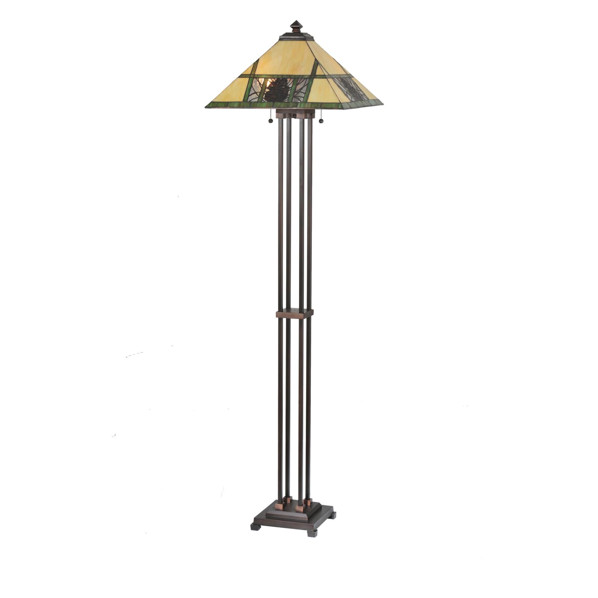 Pinecone Ridge 63 Inch Floor Lamp by Meyda Lighting