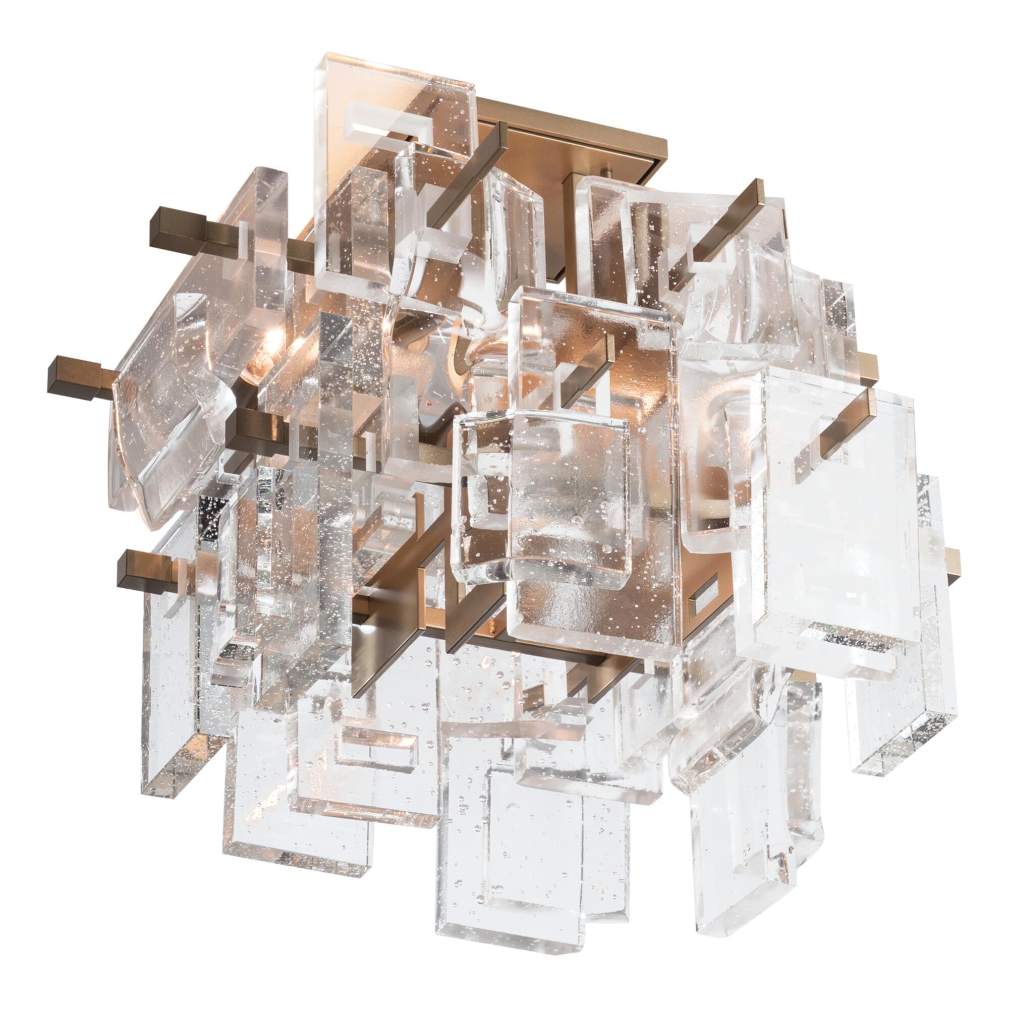 Fusion 18 Inch Semi Flush Mount by Hubbardton Forge