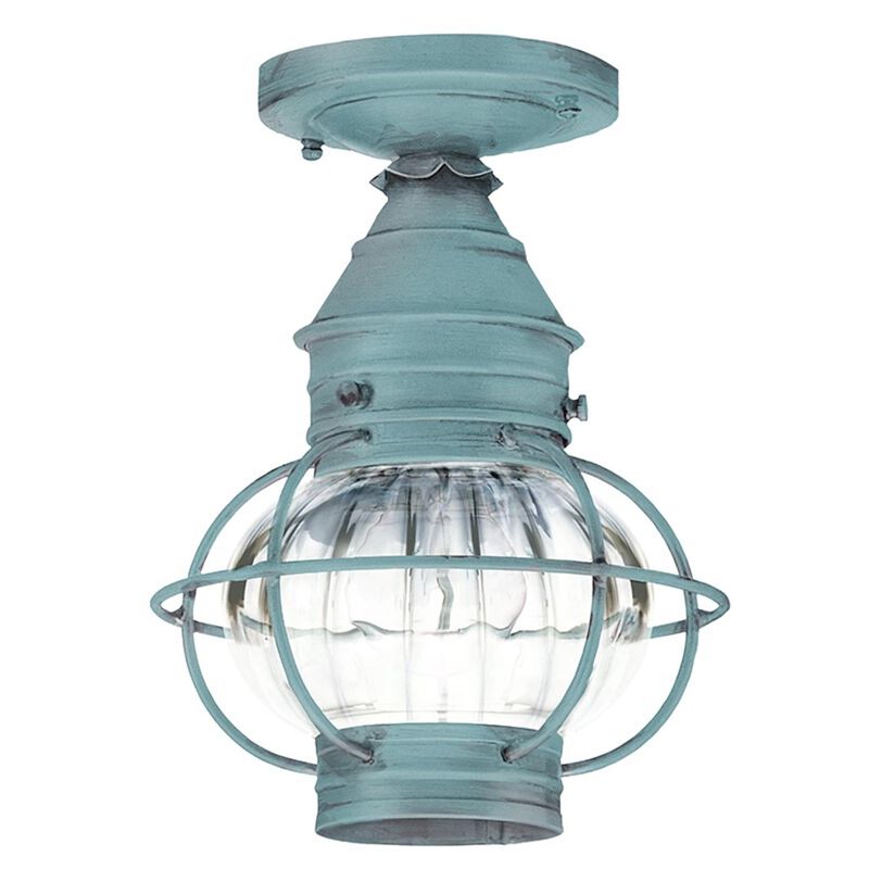 Onion 8 Inch Outdoor Flush Mount by Northeast Lantern