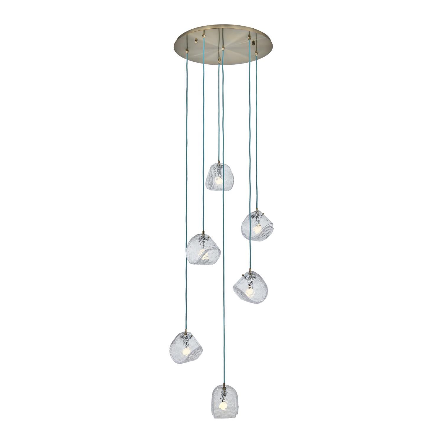Pallina 24 Inch Multi Light Pendant by Kalco Lighting