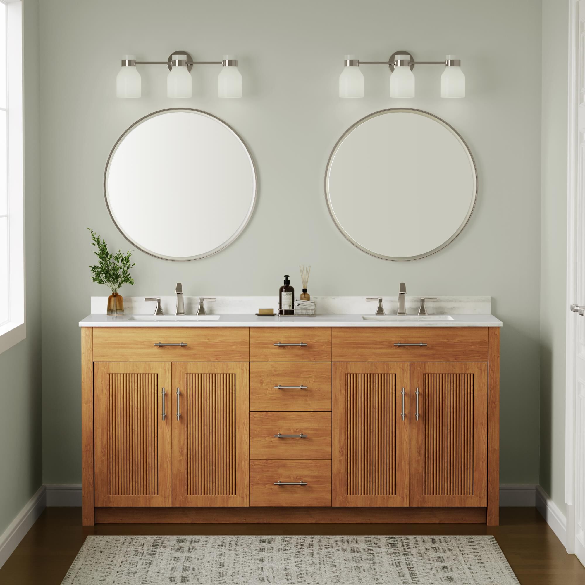 Norah 22 Inch Bath Vanity Light By Millennium Lighting