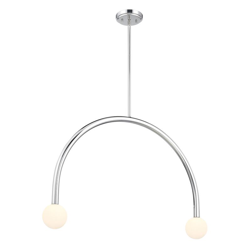 34 Inch Mini Chandelier by Meridian Lighting
