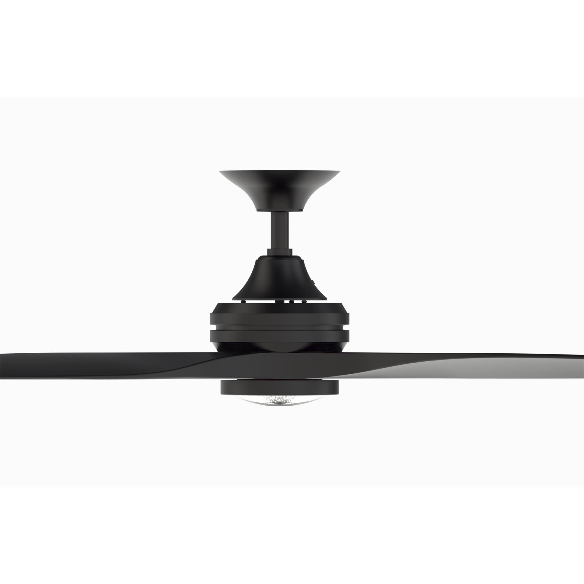 Spitfire 48 Inch Flush Mount Fan with Light Kit,